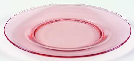 14196-Pink Luncheon Plate
