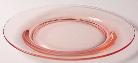 14196-Pink 7" Salad Plate