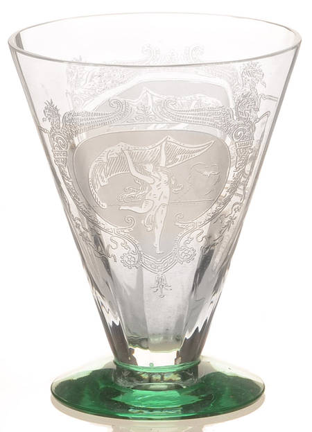 Nymph Green (Stem 15011) Juice Glass