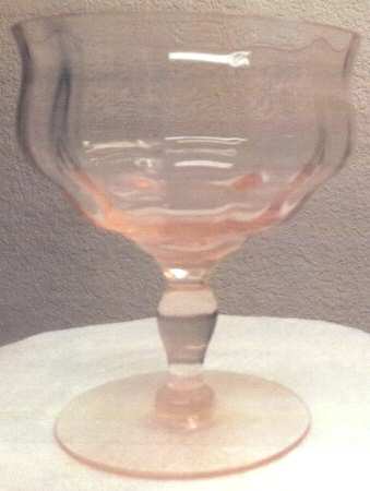 15012 Pink (All Pink) Low Sherbet
