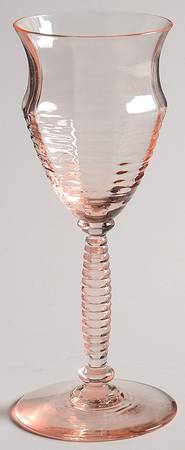 15017 Pink Wine Glass