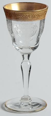 15042-3 (Gold) Cordial Glass