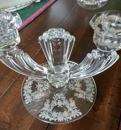 17356-1 Double Light Candlestick