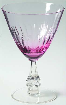 Silhouette Wistaria Water Goblet