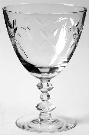 17547-1 Water Goblet by Tiffin-Franciscan