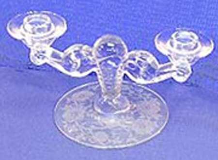 Etch 601 (Stem 2000) Double Light Candlestick