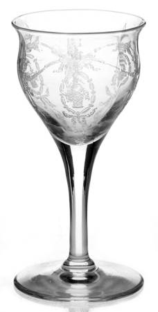 Adam Clear Cordial Glass