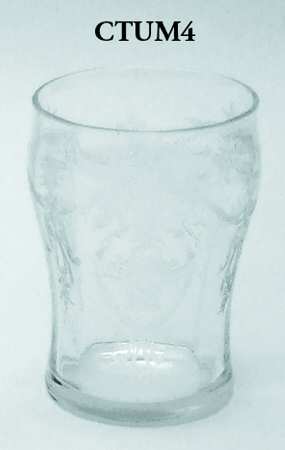 Adam Clear 4 Oz Flat Tumbler