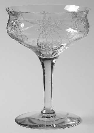 Adam Clear Champagne/Tall Sherbet