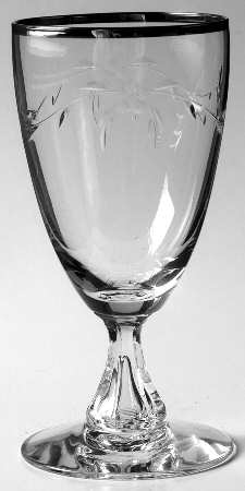 Affection (Platinum Trim) Juice Glass