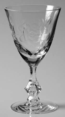 American Beauty Wine Glass