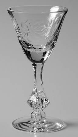 American Beauty Cordial Glass