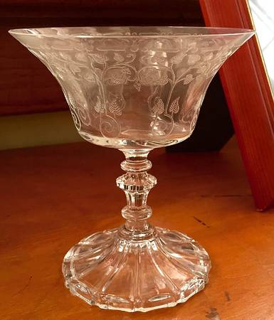 Ansonia Clear Champagne/Tall Sherbet