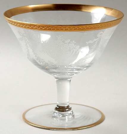Apollo Diana (14196, Gold Encrusted) Low Sherbet