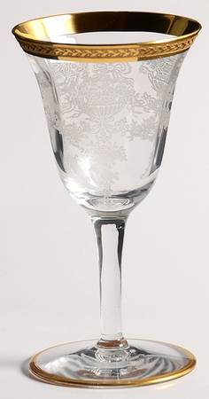 Apollo Diana (14196, Gold Encrusted) Wine Glass
