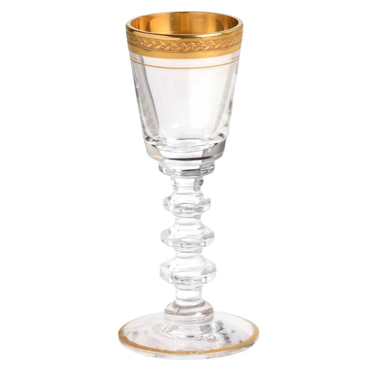 Apollo (Gold) Cordial Glass