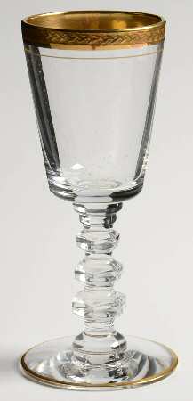 Apollo (Gold) Wine Glass