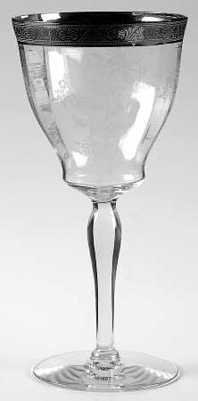 Athens Diana Clear (Platinum Encrusted) by Tiffin-Franciscan