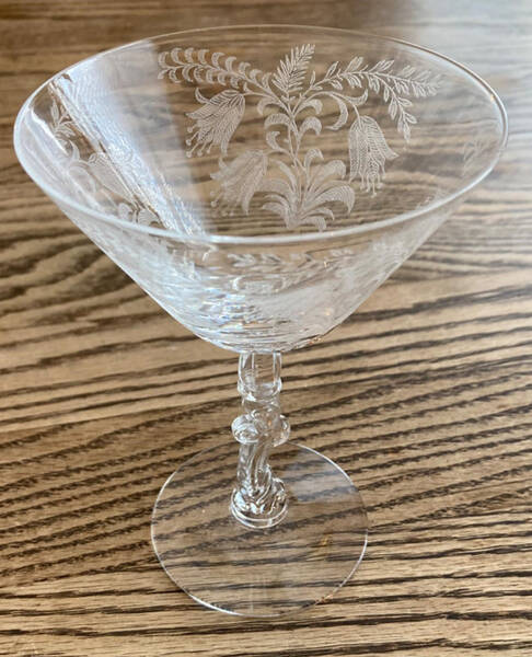 Blue Bonnet Champagne/Tall Sherbet