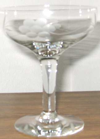 Border Champagne/Tall Sherbet