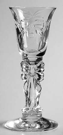Buttons & Bows Cordial Glass
