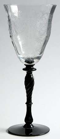 Byzantine Black (Clear Bowl) by Tiffin-Franciscan