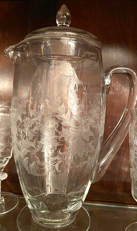 Cadena Clear Pitcher & Lid