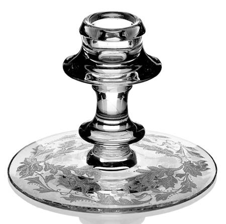 Cadena Clear Single Light Candlestick