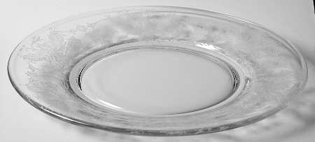 Cadena Clear Luncheon Plate
