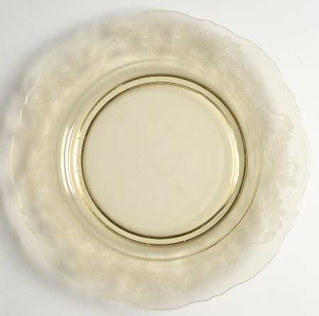 Cadena Amber (Mandarin Yellow) 7" Salad Plate