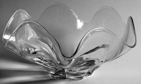 Canterbury Clear 10" Round Crimped Bowl