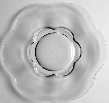 Canterbury Clear Luncheon Plate