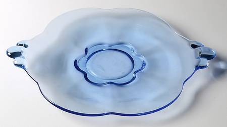 Canterbury Light Blue Sandwich Plate