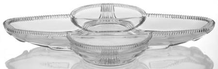 Cascade 11" Oblong 3 Part Relish