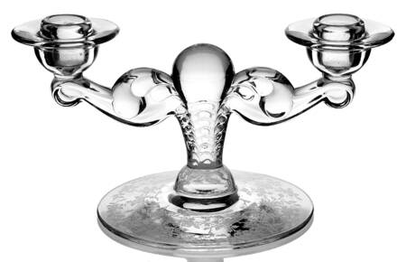 Cerice (Stem 15071) Double Light Candlestick