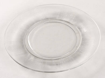 Charmain Clear Luncheon Plate