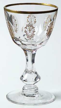 Chateau Remond (Gold Trim) Cordial Glass
