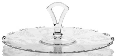 Cherokee Rose Center Handle Tray