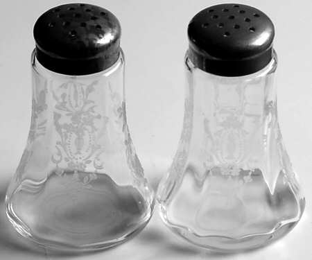 Cherokee Rose Shaker Set w/Metal Lids