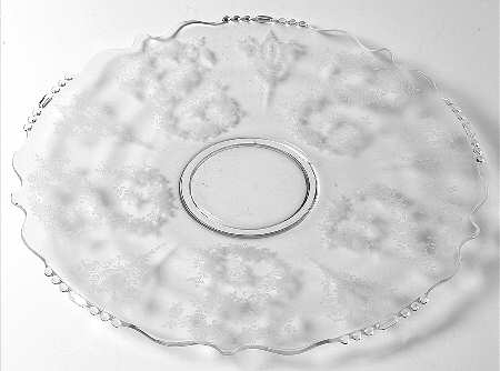Cherokee Rose 14" Sandwich Plate