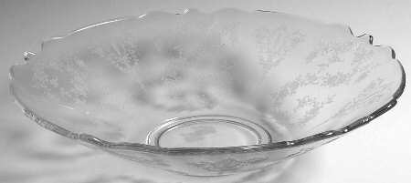Cherokee Rose Flared Bowl