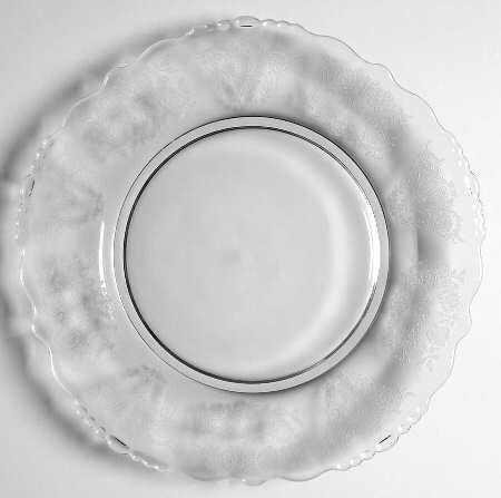 Cherokee Rose Luncheon Plate