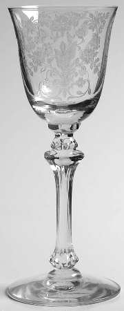 Cherokee Rose Sherry Glass