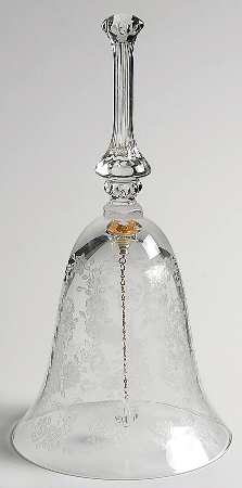 Cherokee Rose Bell Made From Goblet