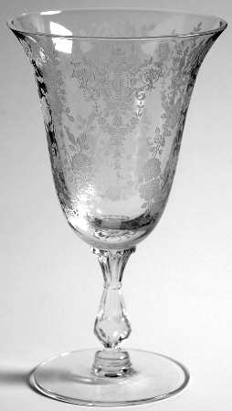Cherokee Rose Low Water Goblet