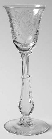 Cherokee Rose Cordial Glass