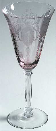Classic Pink (Stem 15024, Pink Etched) by Tiffin-Franciscan