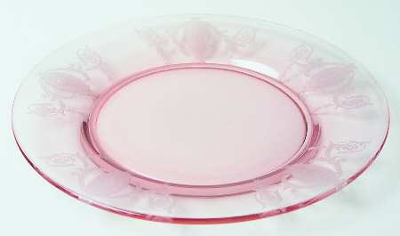 Classic Pink (Stem 15024, Pink Etched) Dinner Plate