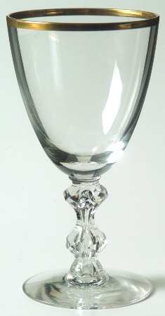 Colonade Gold (Stem 17601) Wine Glass