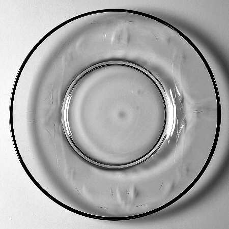 Coquette Luncheon Plate